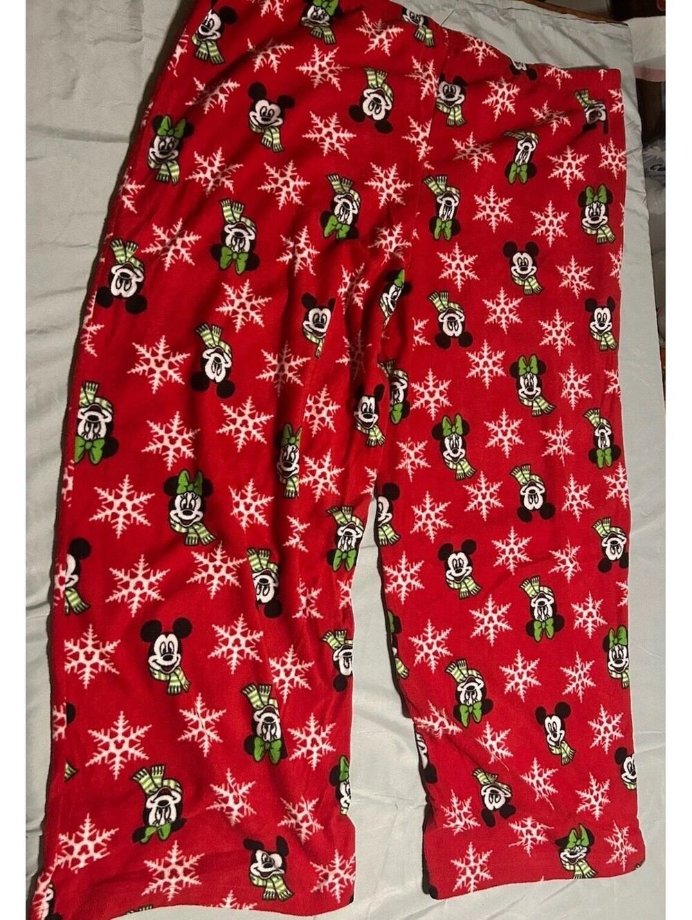 Women’s 3XL Mickey Mouse Christmas Fleece Pajama / Lounge Pants